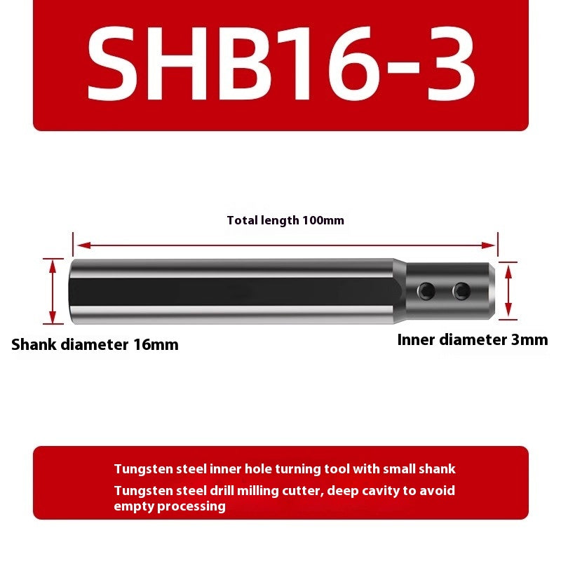 2089- CNC lathe small hole knife set SHB-25 small diameter tool holder inner hole jacket round handle CNC lathe D20 reducer sleeve Shandong Denso Pricision Tools Co.,Ltd.